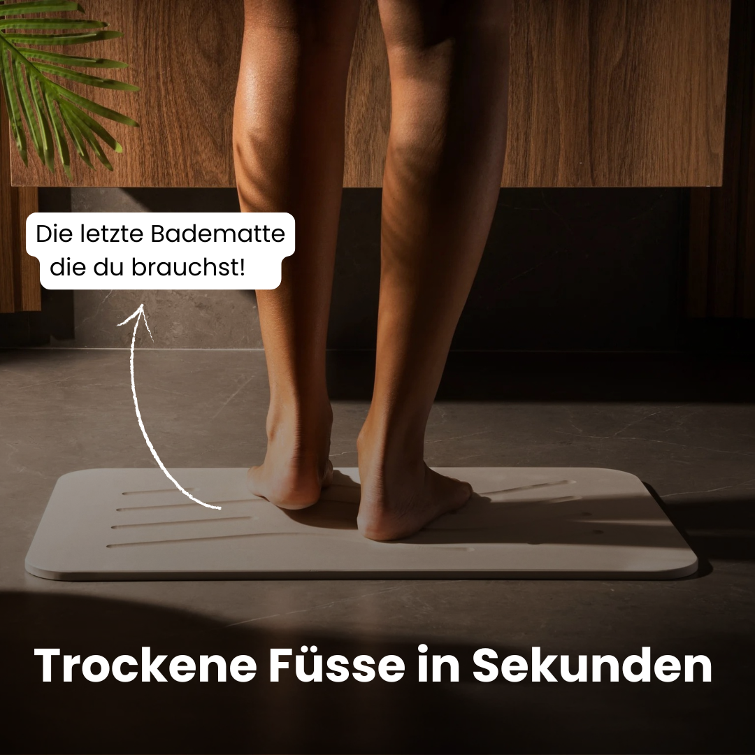 DryLux™ Diatomit-Bodenmatte