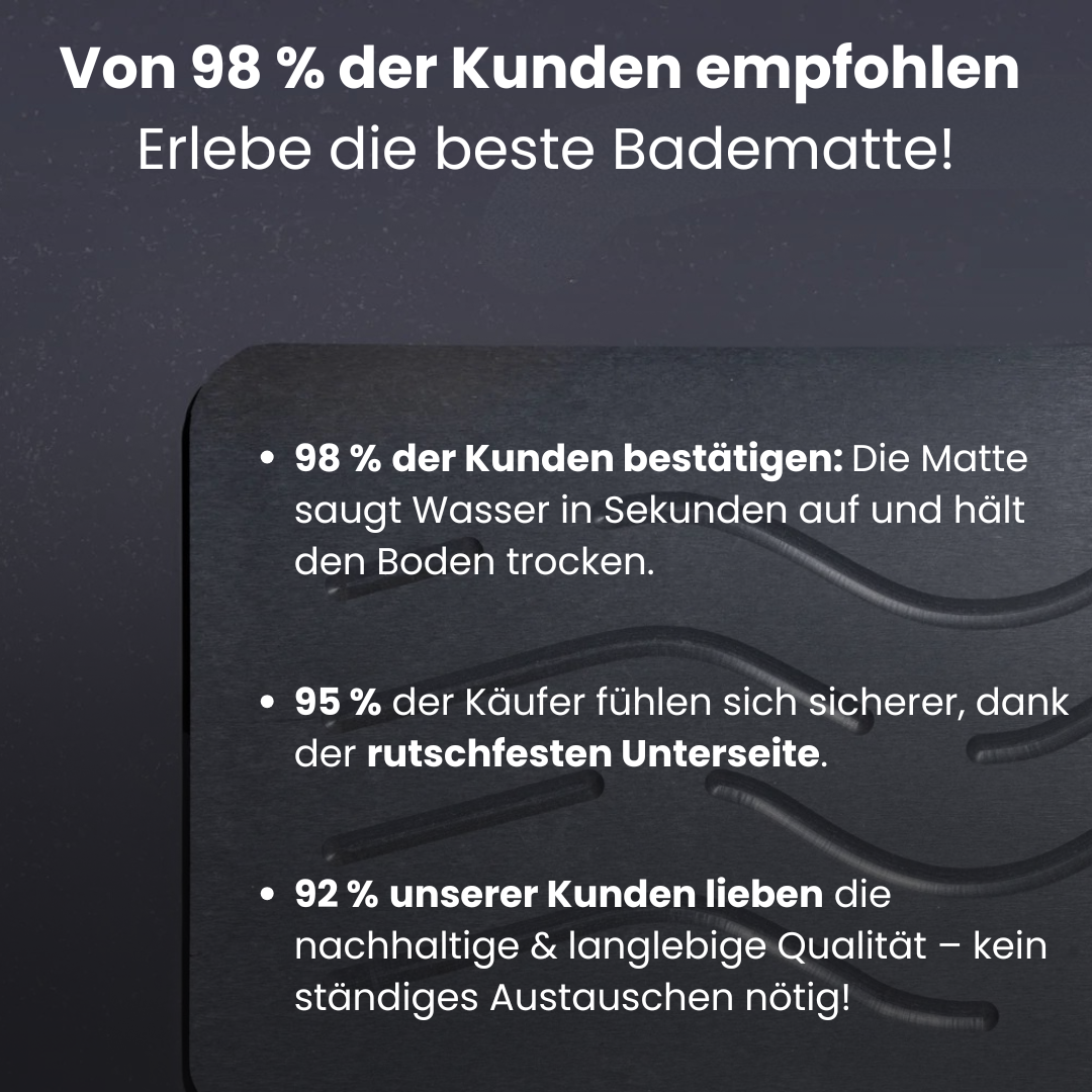 DryLux™ Diatomit-Bodenmatte